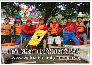 Teambuilding đại náo trên Hồ Mạc - Công Ty Cổ Phần Việt Nam Team Building
